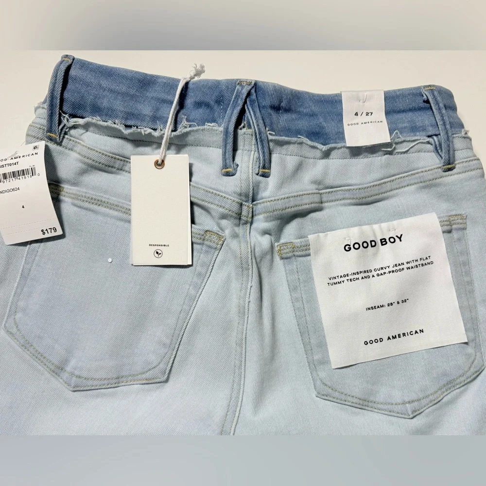 Good American High Rise Jeans Size 27 - Picture 4 of 4